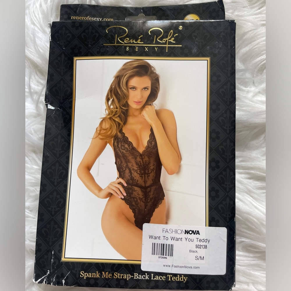Fashion Nova WANT TO WANT YOU TEDDY S/M